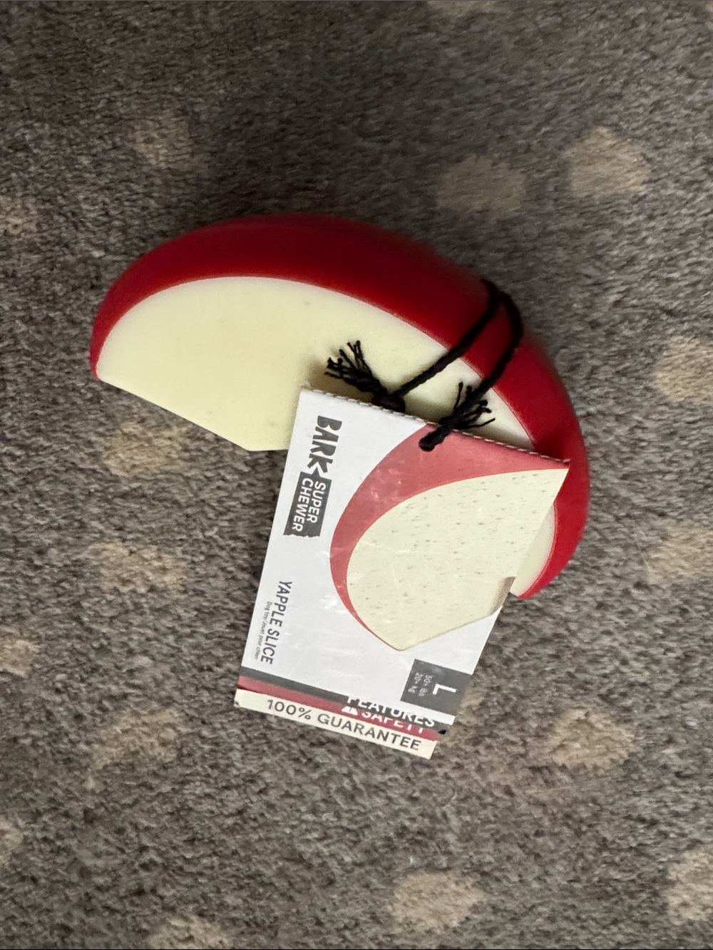 Bark Yapple Slice Chew Toy
